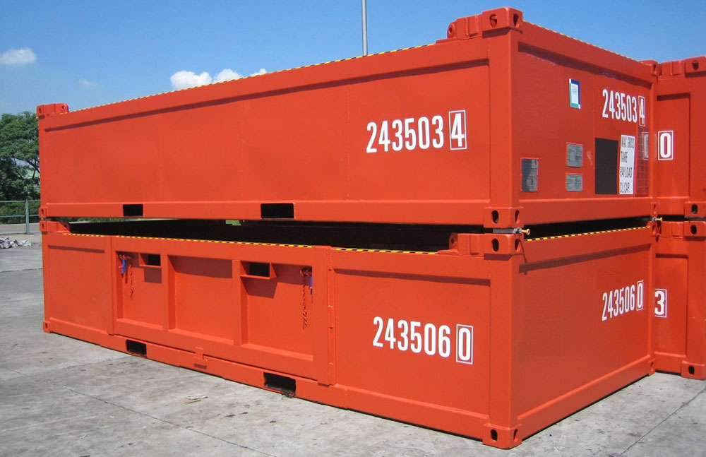 20 Foot New DNV 2.7-1 Half Height Offshore Container