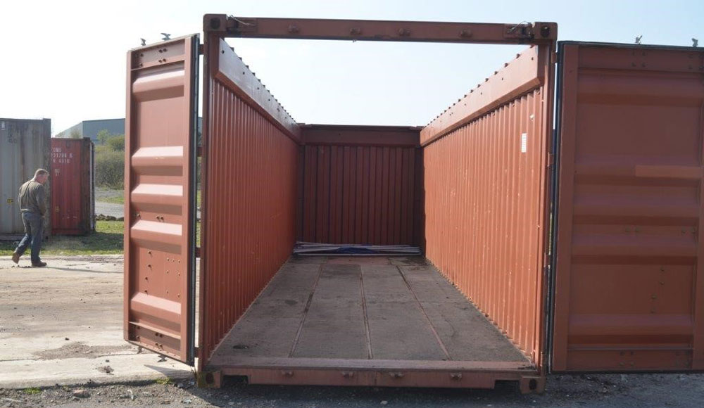40 Foot Used Open Top Container