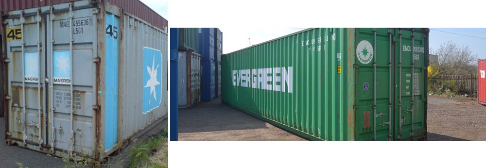 45 Foot Used Hi-Cube Container