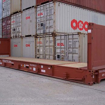 40 Foot Flat Rack Container