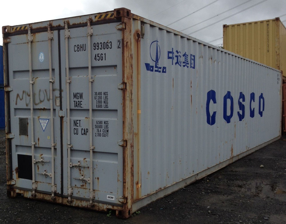 40 Foot Used Hi-Cube Container
