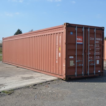40 Foot Used Open Top Container