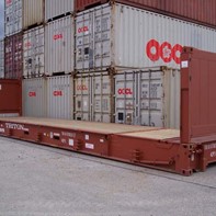 Used Flat Rack Containers